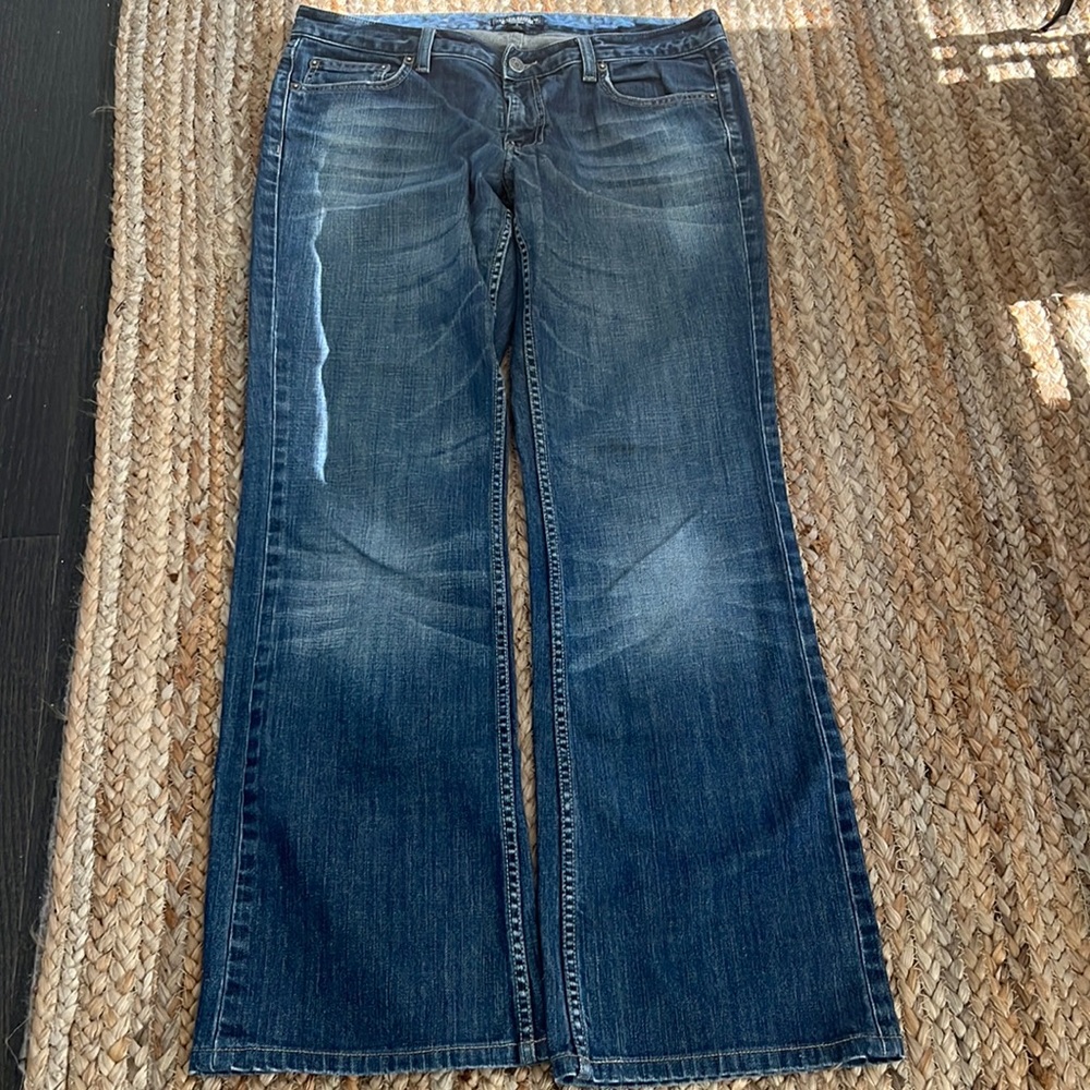 Banana Republic low rise bootcut jeans stretch